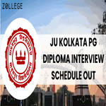 JU Kolkata PG Diploma Interview Schedule Out